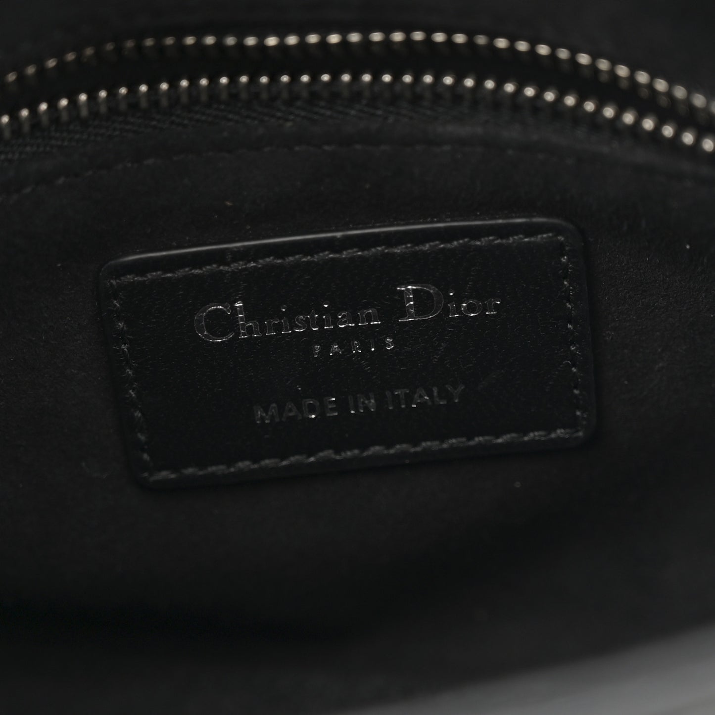 Lambskin Cannage Mini Lady Dior Black