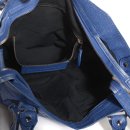 Balenciaga Agneau Giant 12 Silver Hardware Town Bleut Bleu Glacier 5 of 13