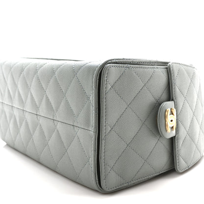 Chanel Caviar Quilted Small Chanel 25 Handbag Light Green 10 of 11