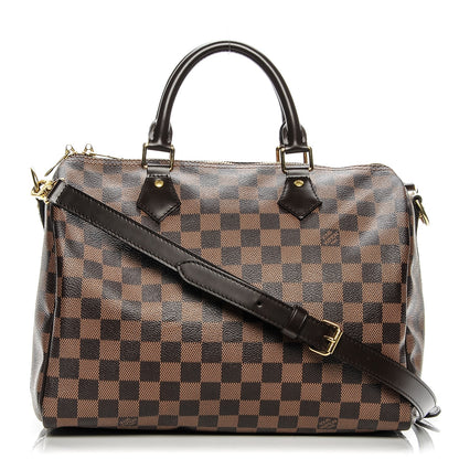 Louis Vuitton Damier Ebene Speedy Bandouliere 30 1 of 6