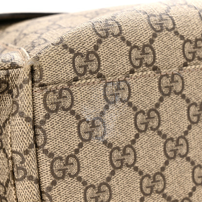Gucci GG Plus Monogram Messenger Diaper Bag Dark Brown 14 of 14