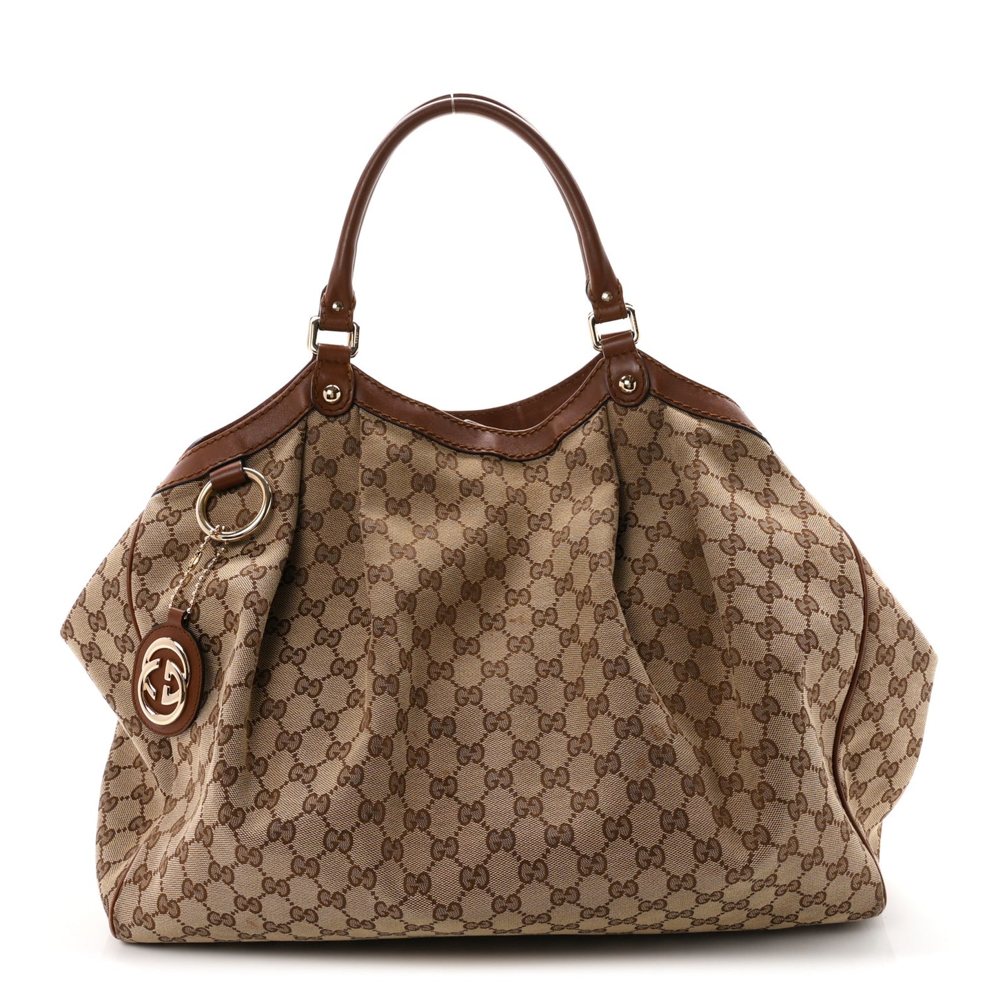 Monogram Large Sukey Tote Brown
