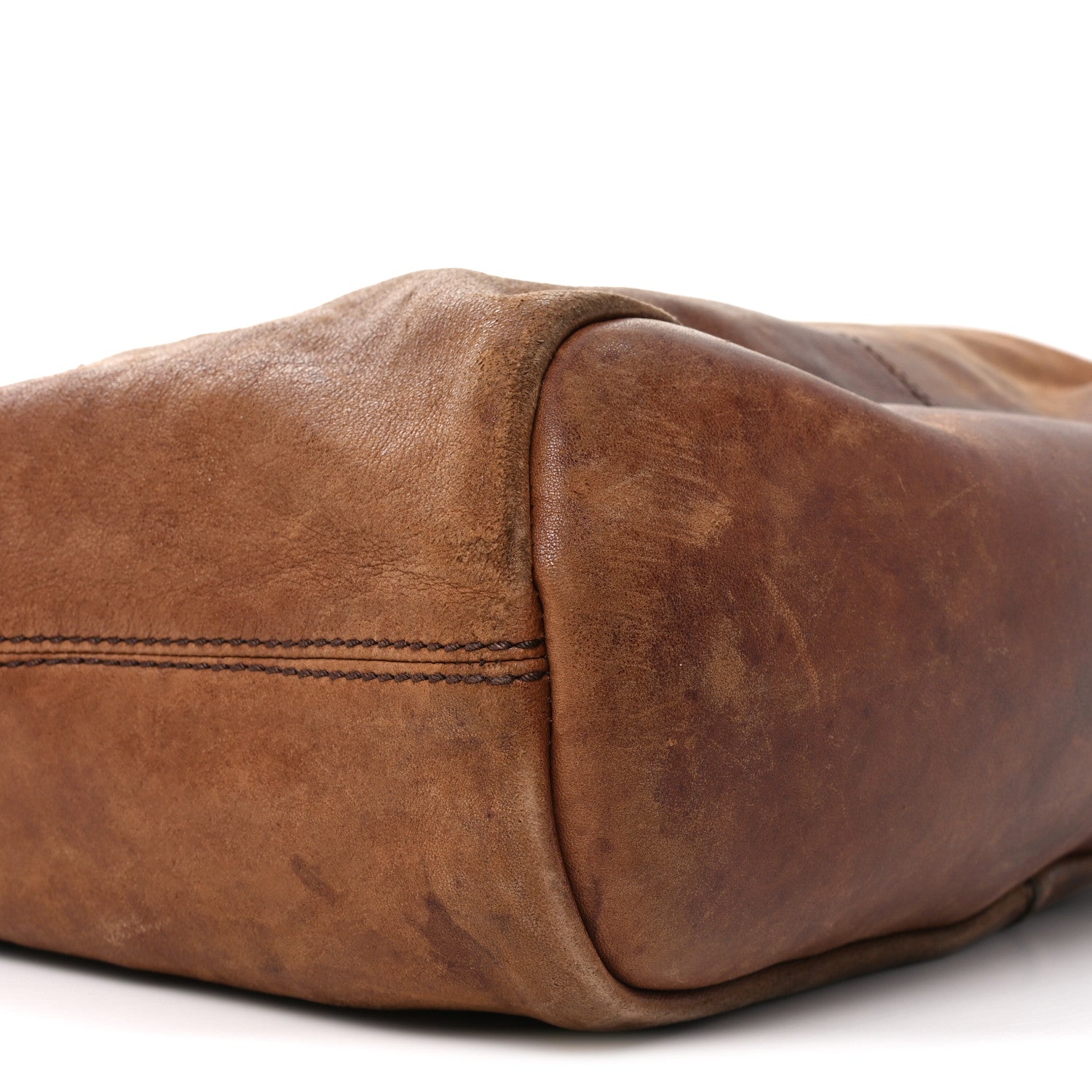 Givenchy Wrinkled Lambskin Medium Nightingale Tan 9 of 10