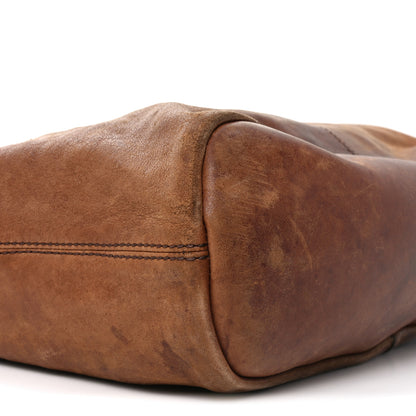Givenchy Wrinkled Lambskin Medium Nightingale Tan 9 of 10