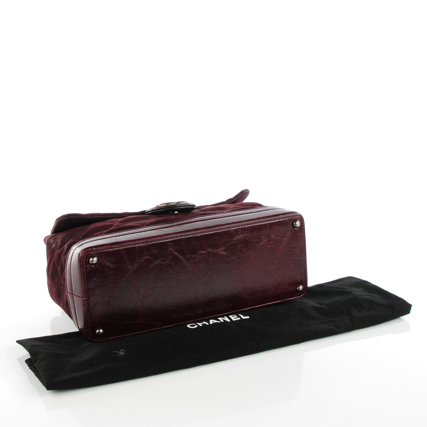 Chanel Iridescent Calfskin Quilted VIP Flap Bordeaux 4 of 7