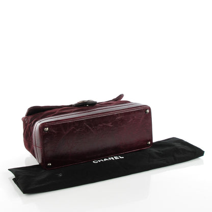 Chanel Iridescent Calfskin Quilted VIP Flap Bordeaux 4 of 7