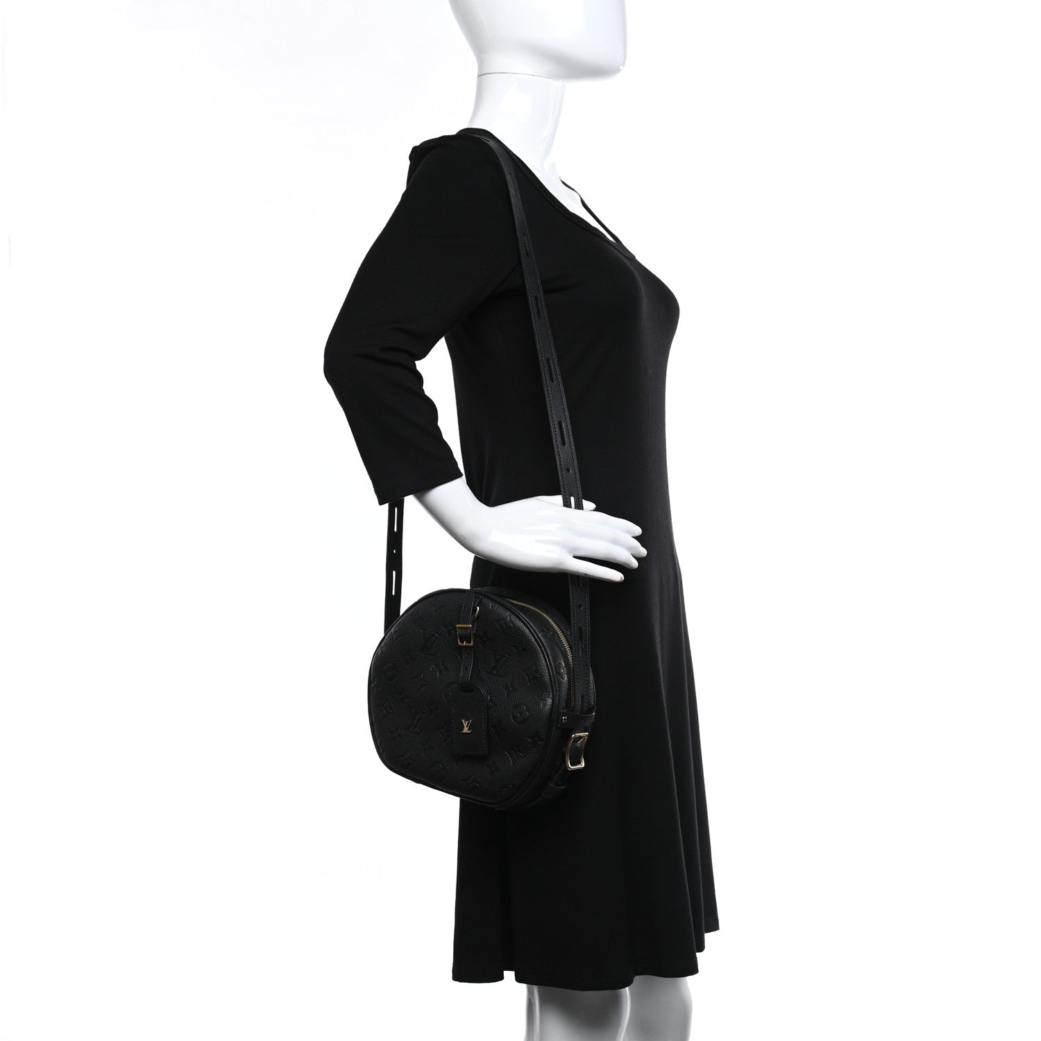 Louis Vuitton Empreinte Boite Chapeau Souple MM Black 2 of 9