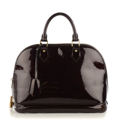 Louis Vuitton Vernis Alma PM Amarante 1 of 11