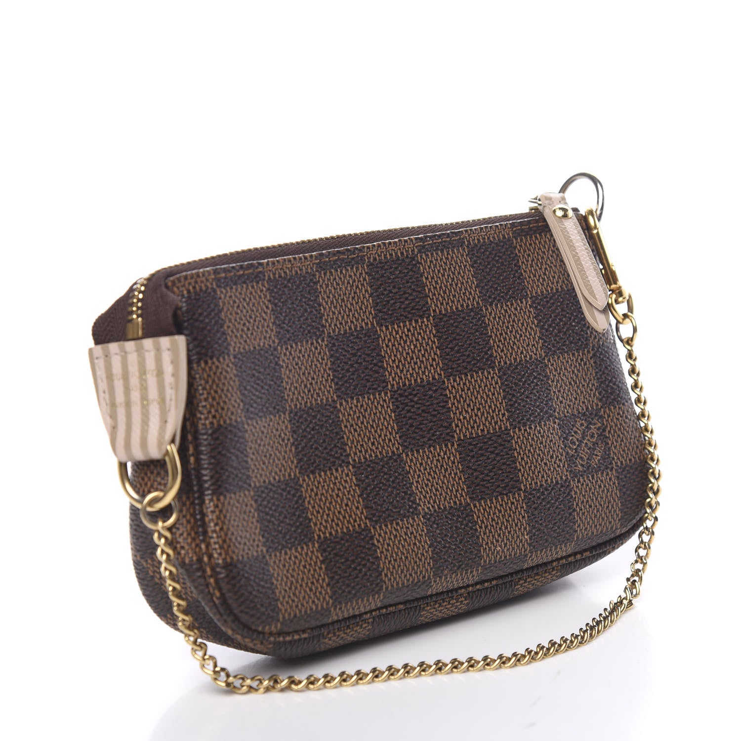 Louis Vuitton Damier Ebene Trunks and Locks Mini Pochette Accessories 2 of 6
