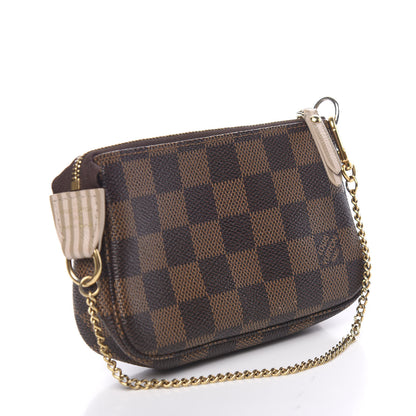 Louis Vuitton Damier Ebene Trunks and Locks Mini Pochette Accessories 2 of 6