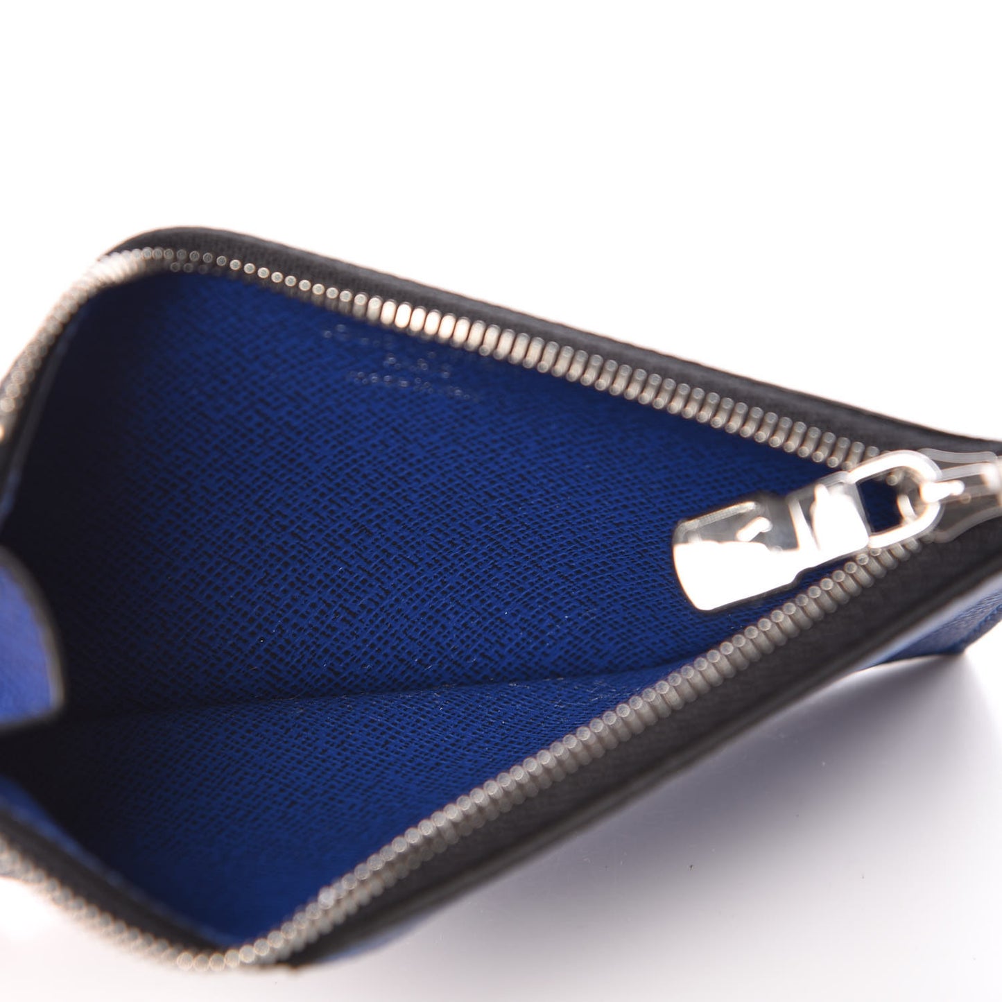 Monogram Taiga Coin Card Holder Cobalt