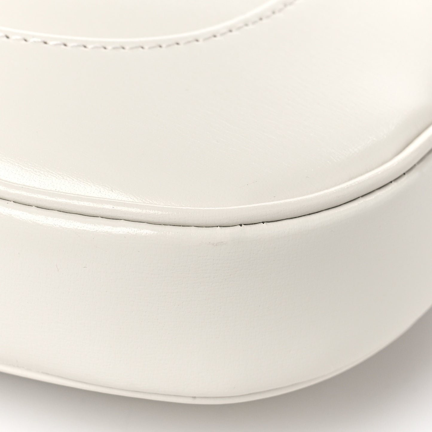 Boarded Dyana Lux Calfskin Small Jackie 1961 Hobo Mystic White