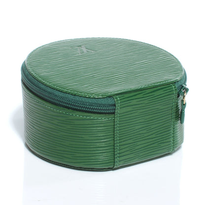 Louis Vuitton Epi Ecrin Bijoux 12cm Jewelry Box Case Borneo 3 of 7