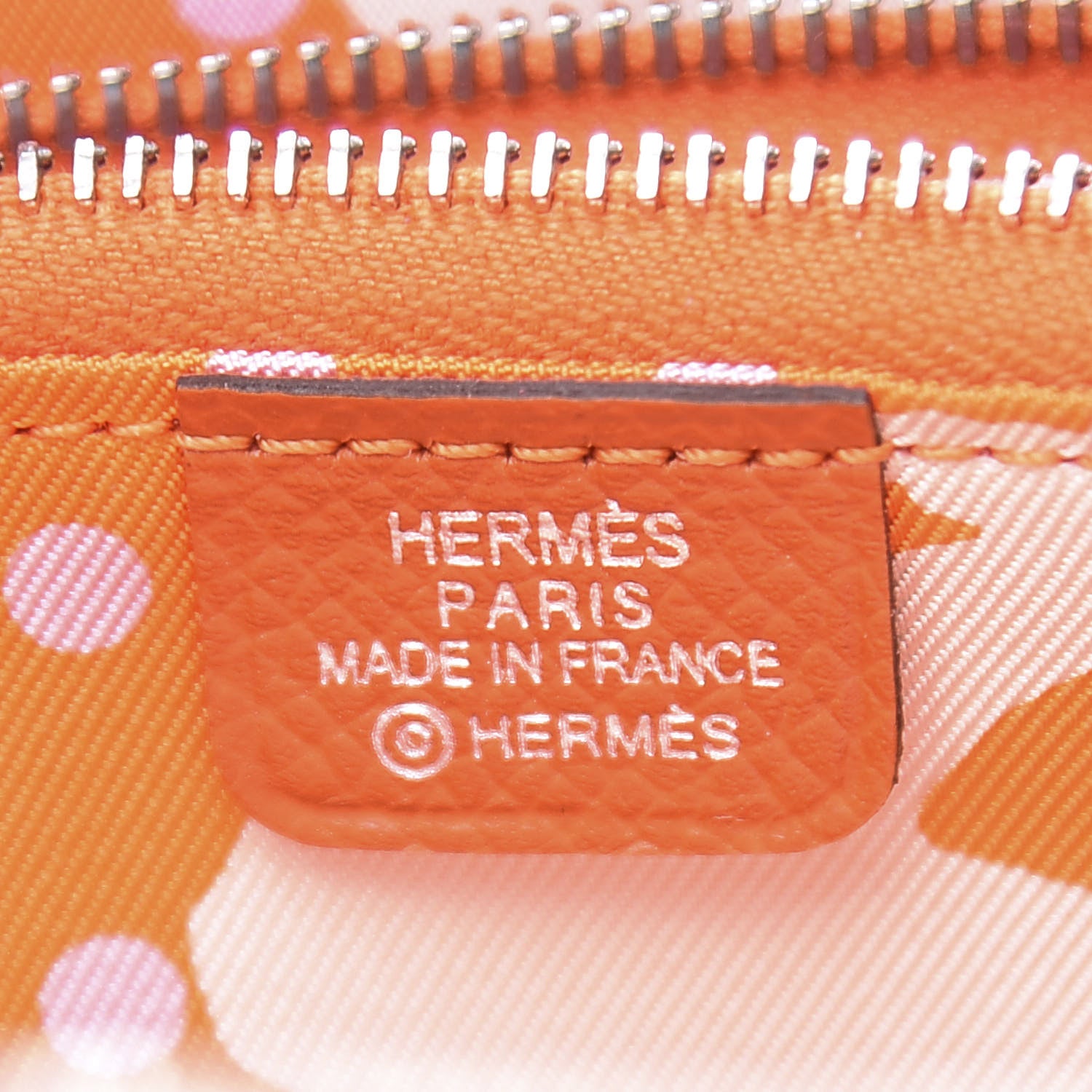 Hermes Epsom Silk'in Compact Wallet Terre Battue 7 of 8