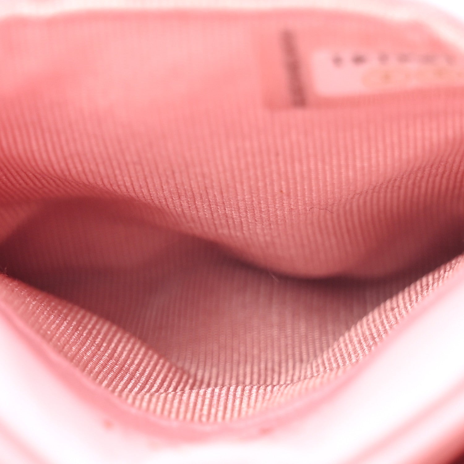 Chanel Lambskin Quilted Chanel Card Holder On Chain Pink 5 of 12