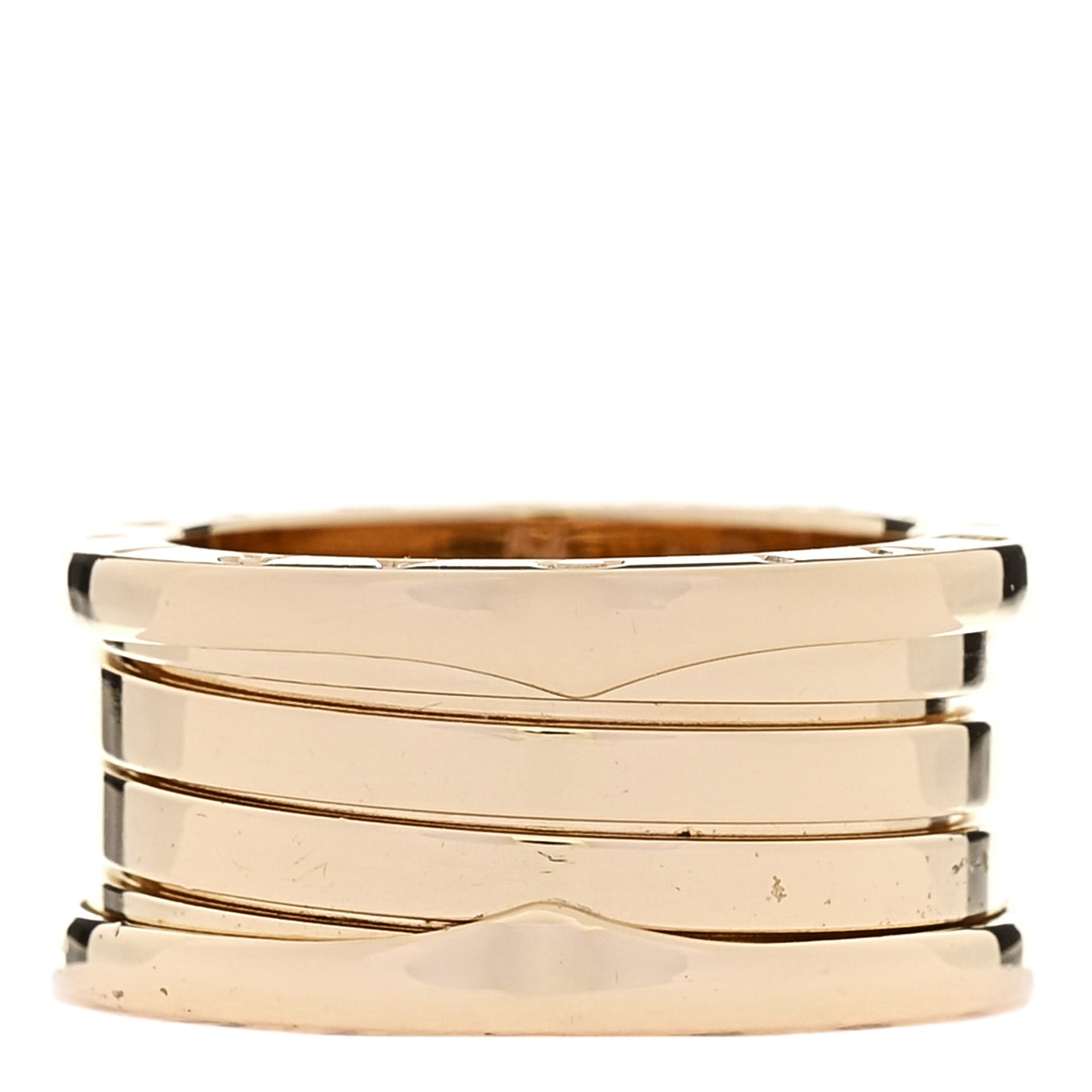 18K Yellow Gold B.Zero1 Four-Band Ring 54 6.75