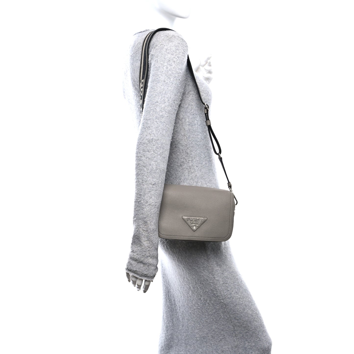 Vitello Phenix Crossbody Bag Clay