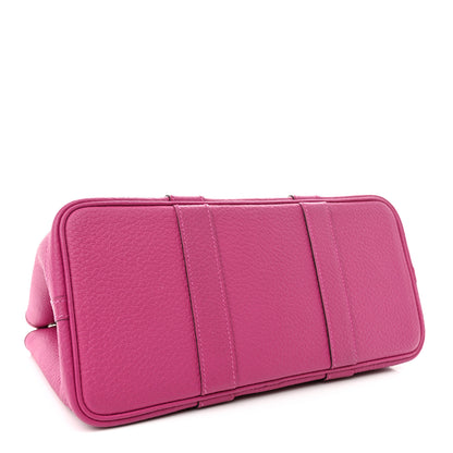 Hermes Vache Country Garden Party 30 TPM Rose Pourpre 5 of 12