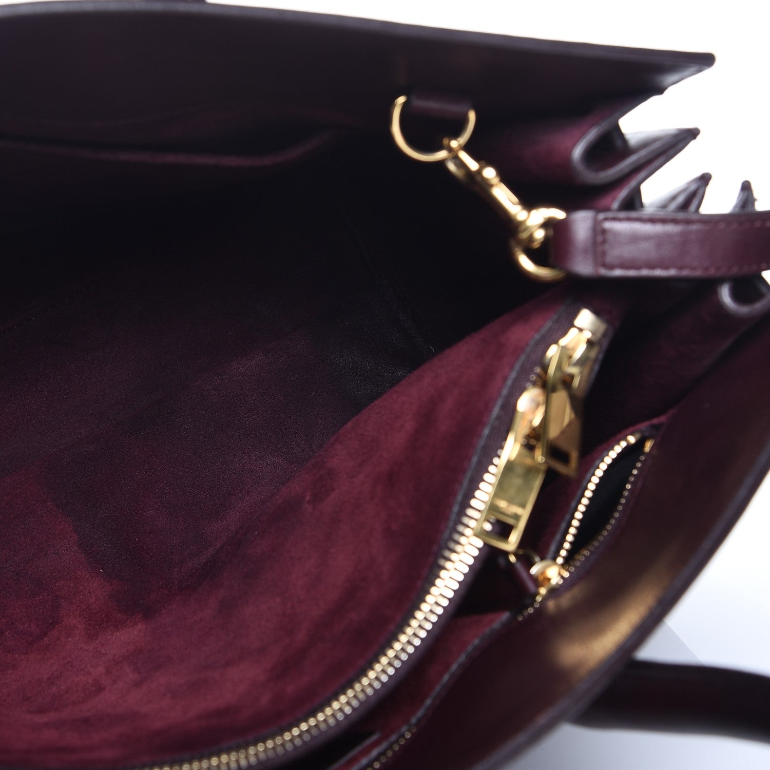 Saint Laurent Calfskin Small Sac De Jour Amarena 12 of 14