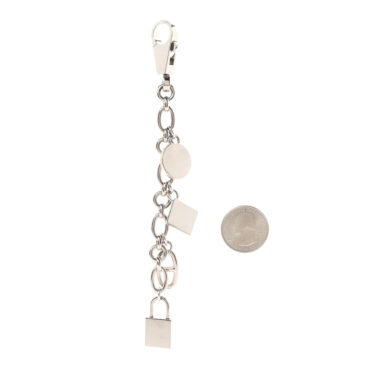 Palladium Olga Bag Charm Silver