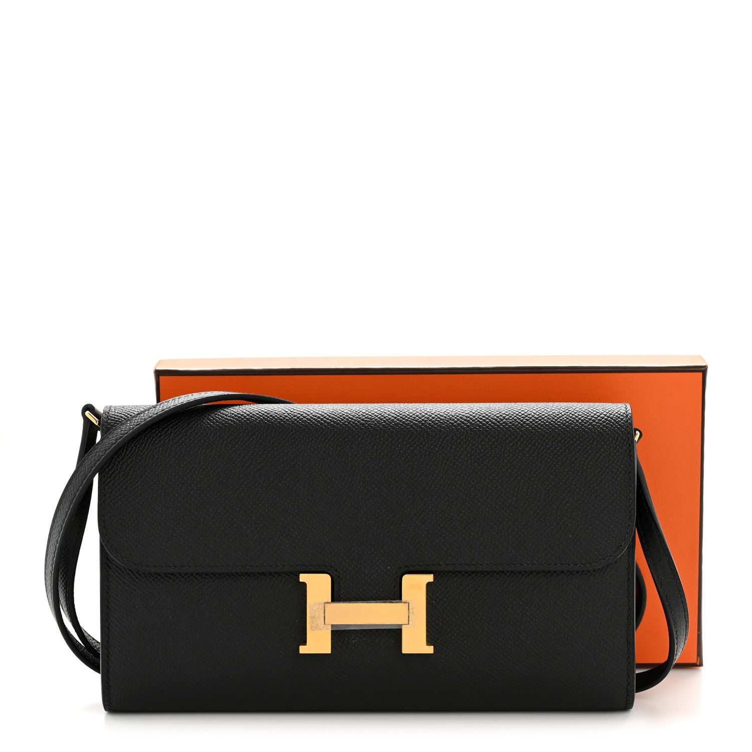 Hermes Epsom Constance Wallet To Go Black 16 of 16