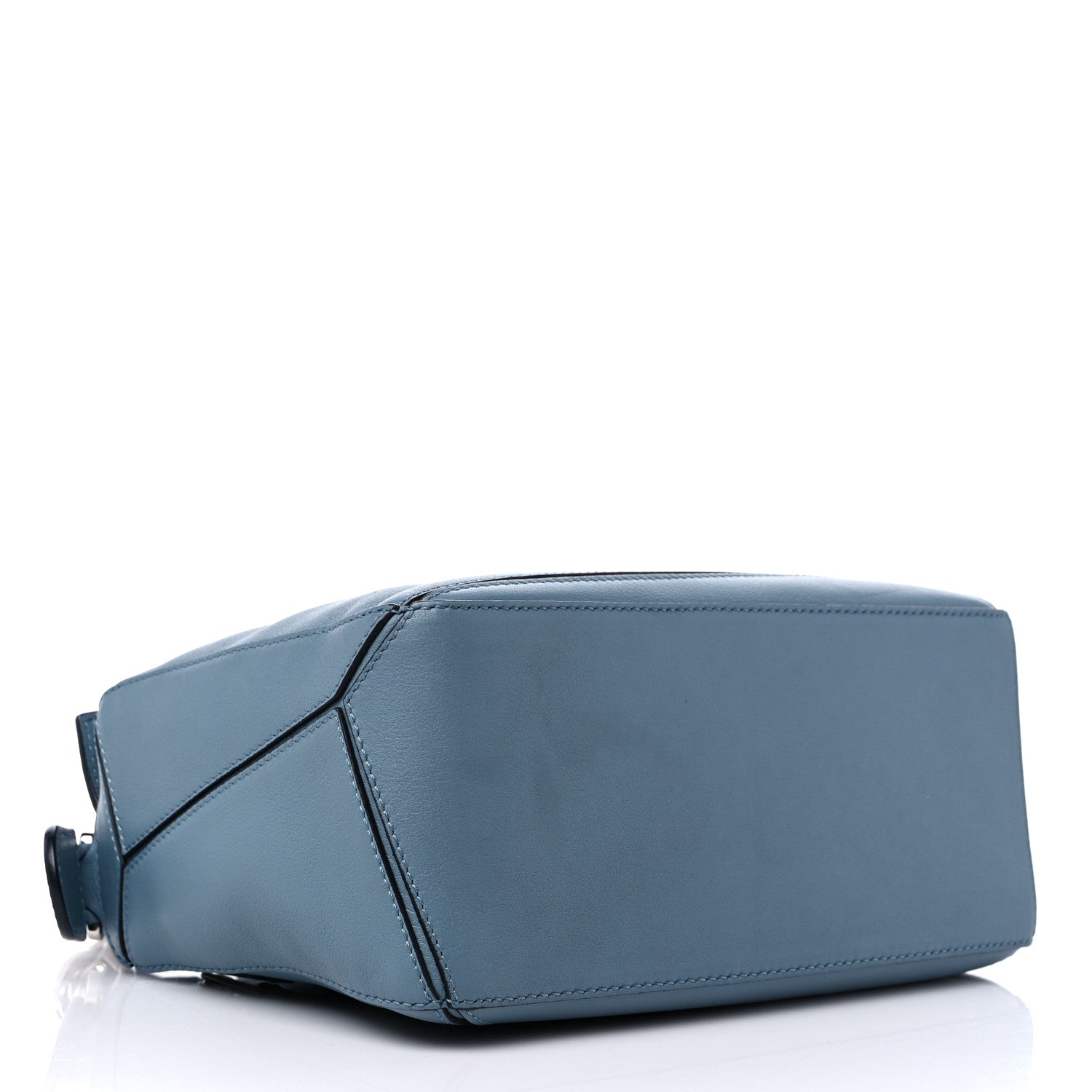 Loewe Calfskin Small Puzzle Bag Stone Blue 5 of 12