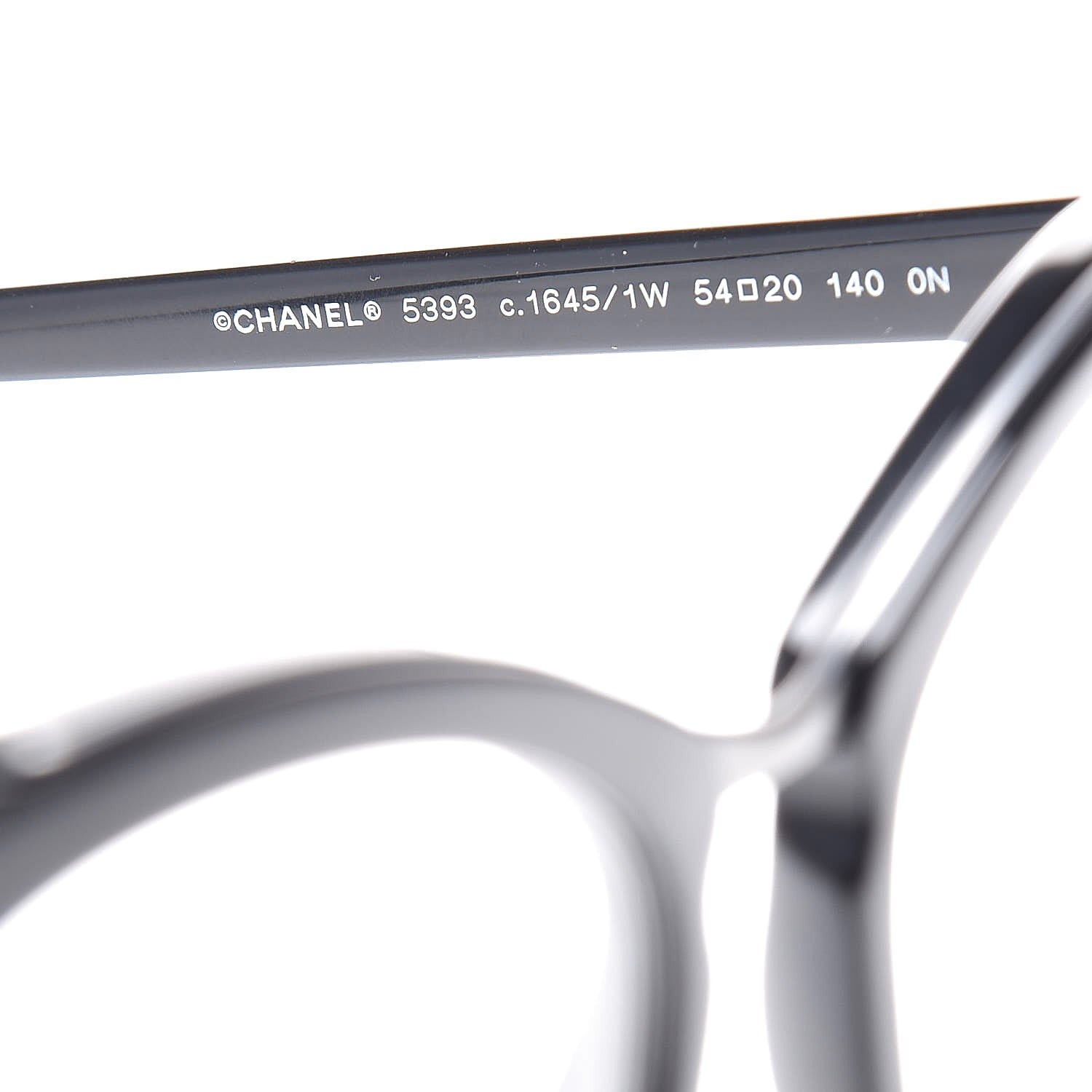 Chanel Clip On Sunglasses 5393 Black Burgundy 13 of 16