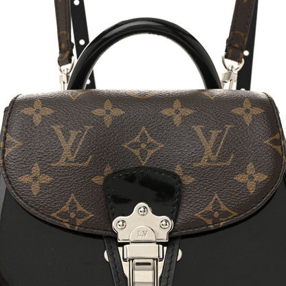 Louis Vuitton Patent Monogram Hot Springs Backpack Black 8 of 10