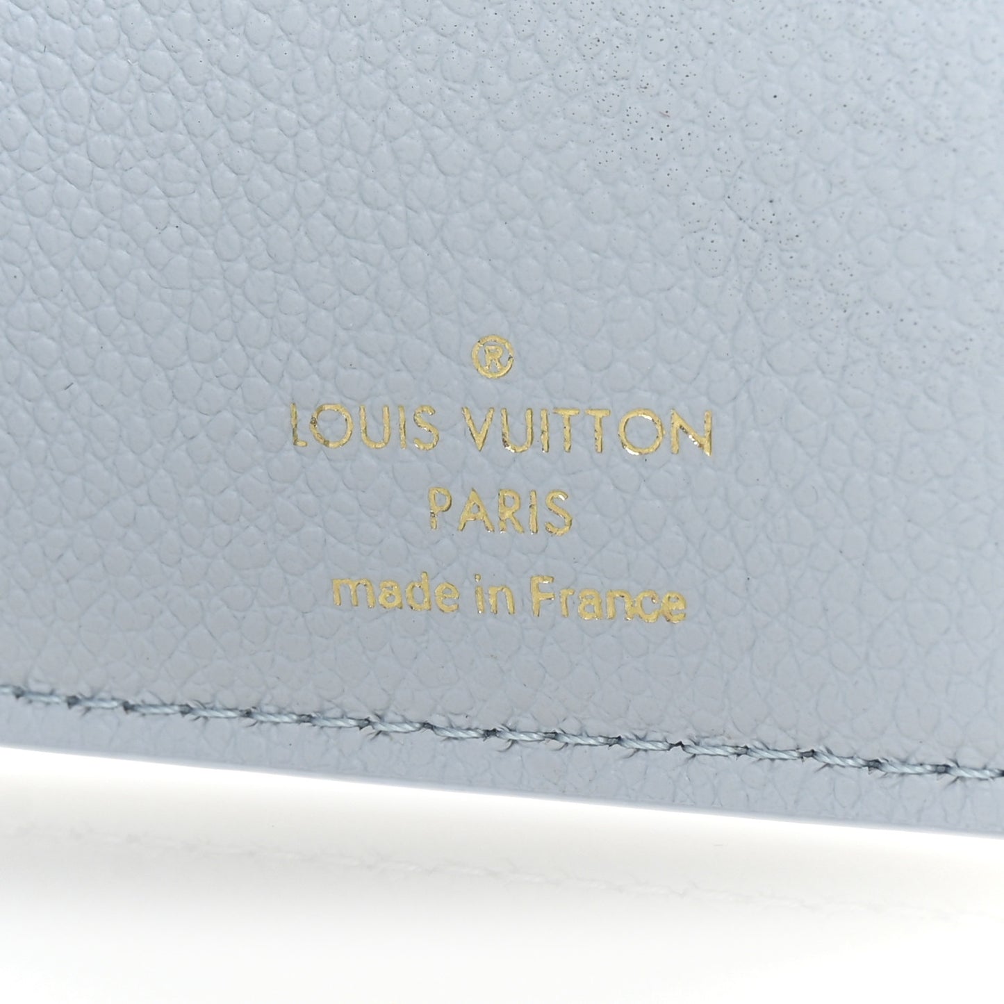 Empreinte Monogram Lisa Wallet Bleu Olympe