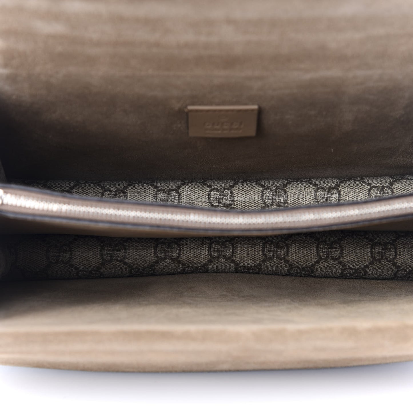 GG Supreme Monogram Small Dionysus Shoulder Bag Taupe