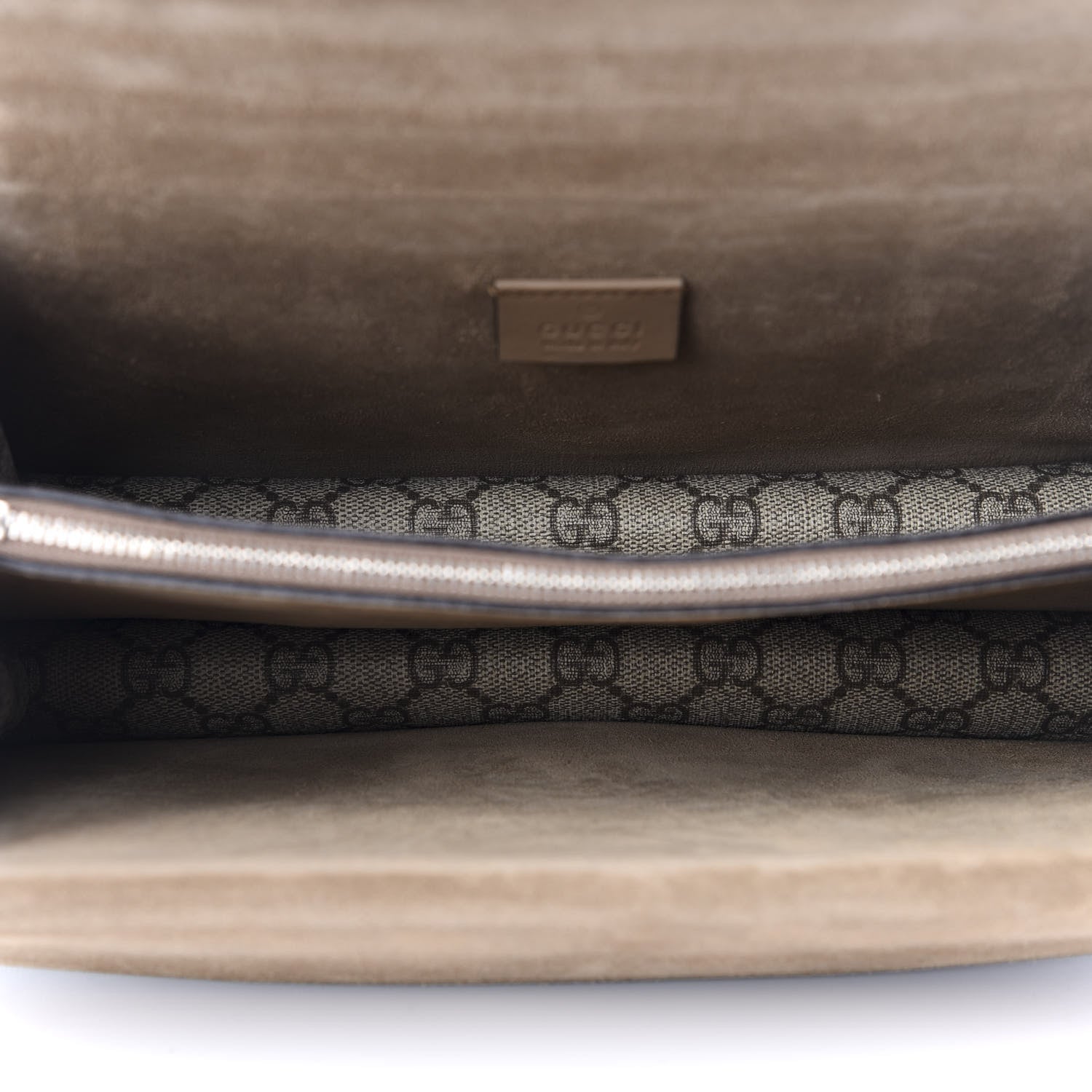 Gucci GG Supreme Monogram Small Dionysus Shoulder Bag Taupe 4 of 8