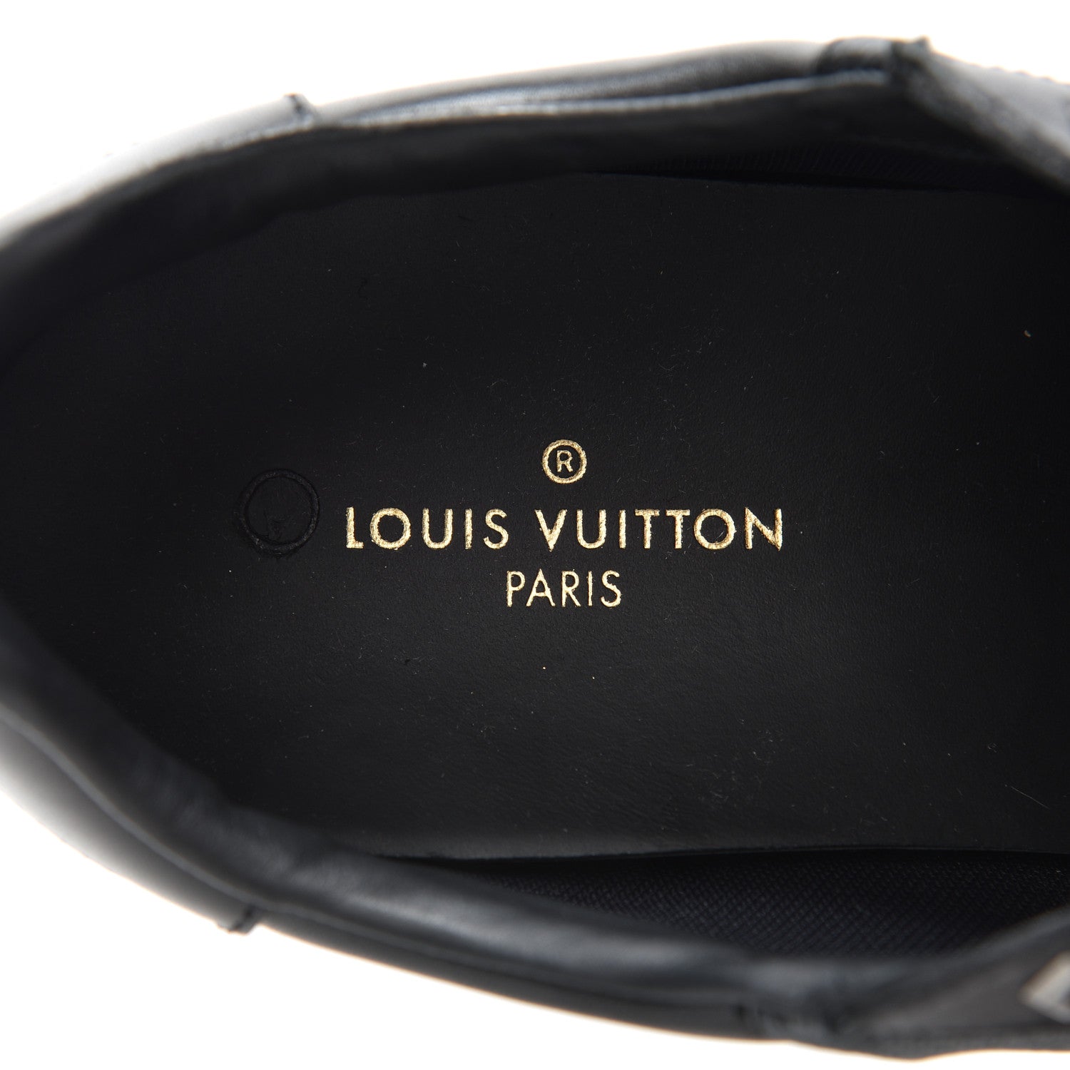 Louis Vuitton Calfskin Damier Graphite Mens Harlem Sneakers 7 Black 7 of 9