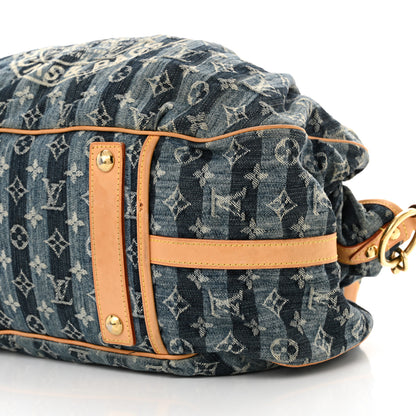 Louis Vuitton Denim Raye Cabas GM 9 of 18