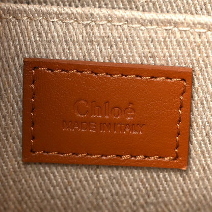 Chloe Calfskin Small Woody Ribbon Tote Caramel 6 of 10