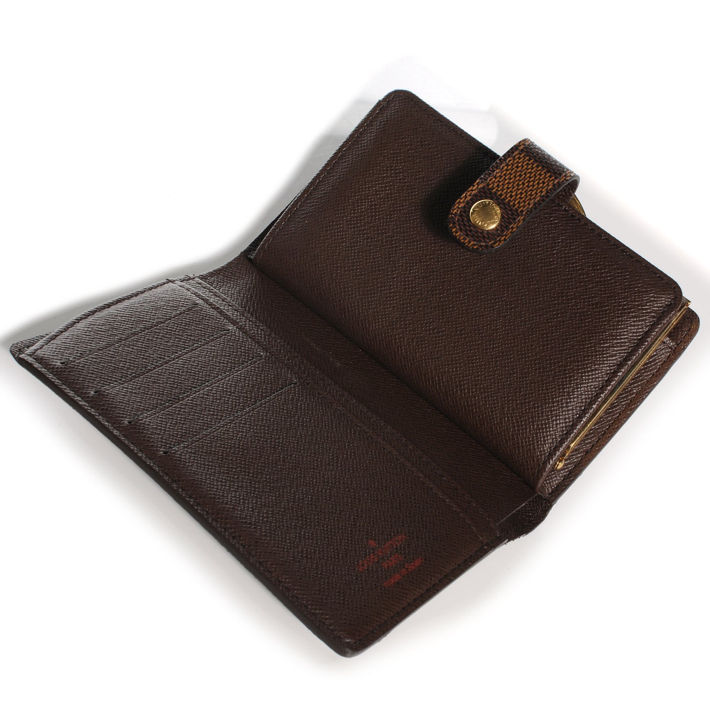 Damier Ebene French Purse Wallet