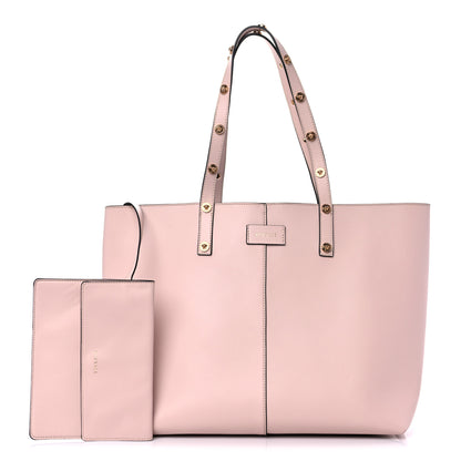 Versace Calfskin Palazzo Tote Light Pink 1 of 14