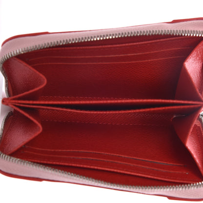 Louis Vuitton Epi Blooming Corners Zippy Coin Purse Rose Ballerine Coquelicot 5 of 10