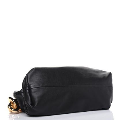 Bottega Veneta Calfskin The Pouch Chain Black 4 of 11