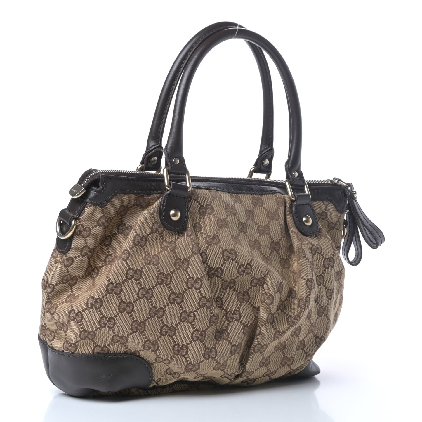 Monogram Medium Sukey Top Handle Dark Brown