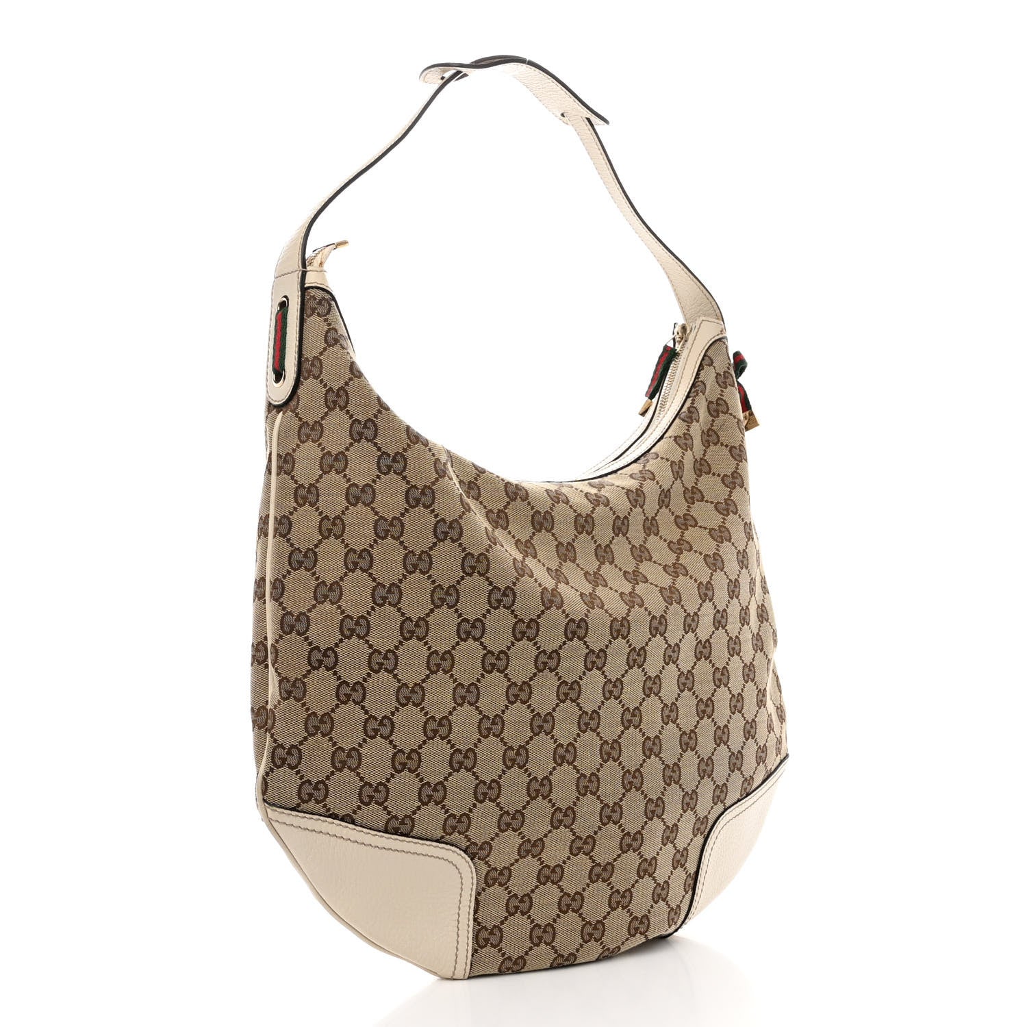 Gucci Monogram Large Princy Hobo Off White 3 of 13
