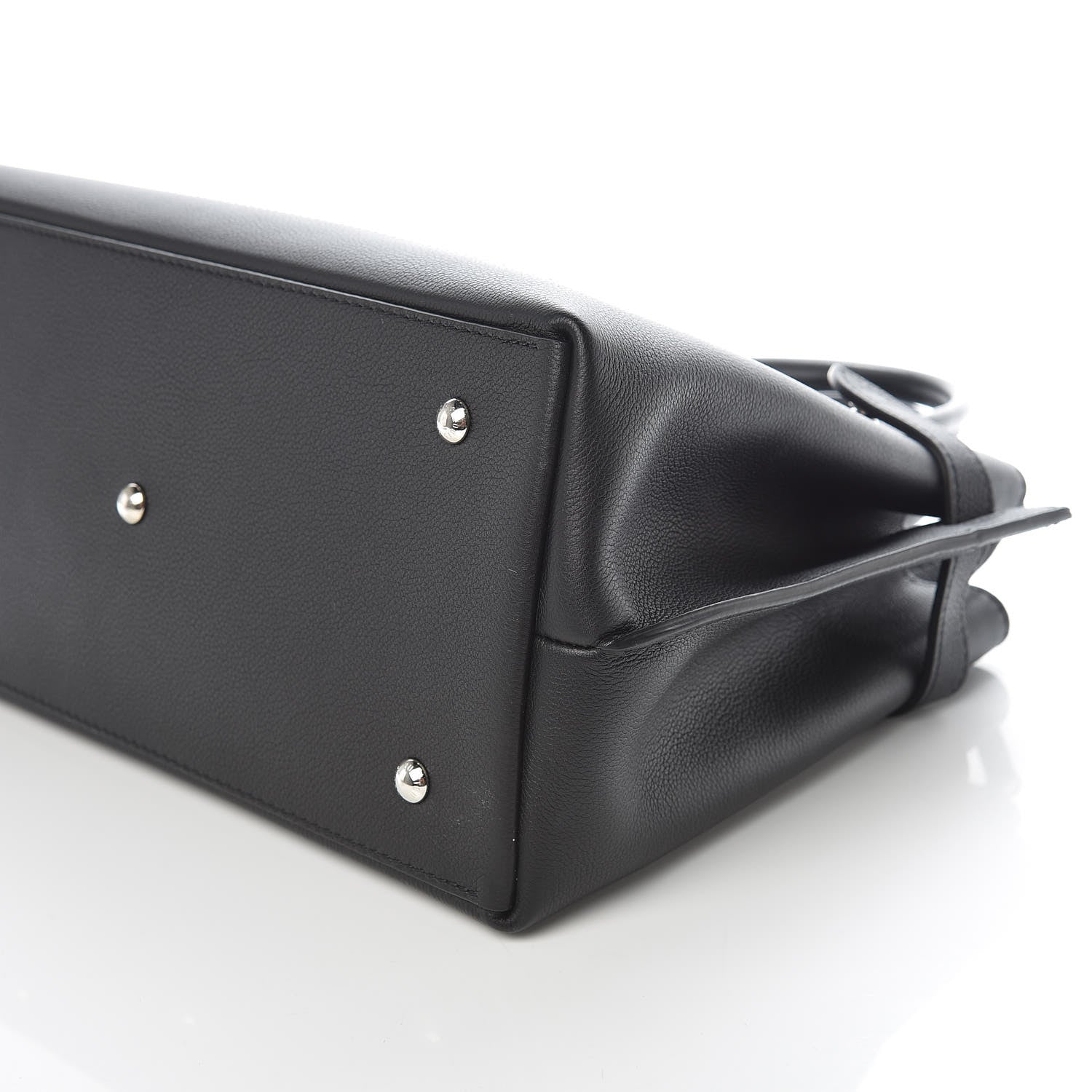 Louis Vuitton Calfskin Lockme Day Black 8 of 9