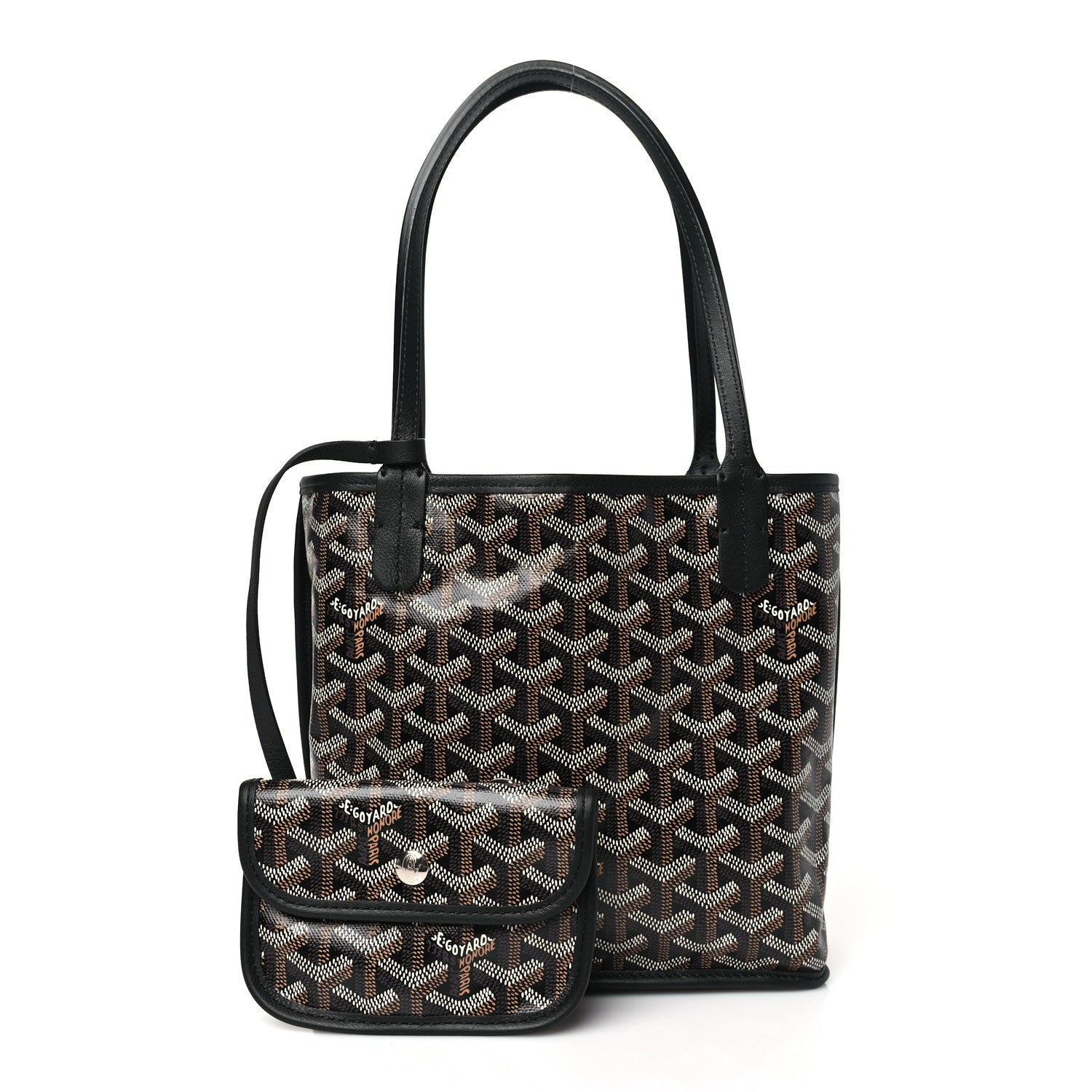Goyard Goyardine Reversible Mini Anjou Black 3 of 16