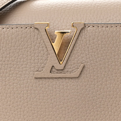 Louis Vuitton Taurillon Capucines BB Galet 8 of 10