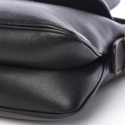 Gucci Cellarius Calfskin Medium 1973 Shoulder Bag Black 10 of 15