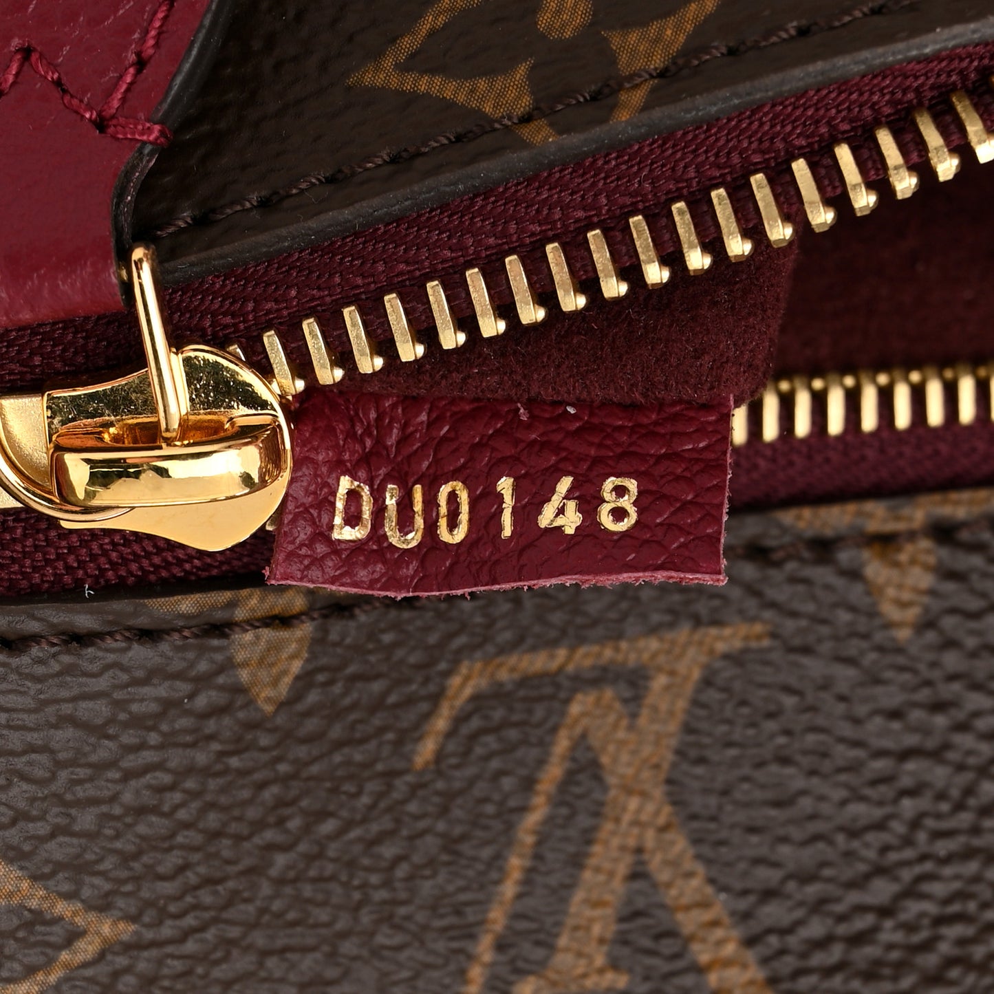 Monogram Popincourt PM Raisin
