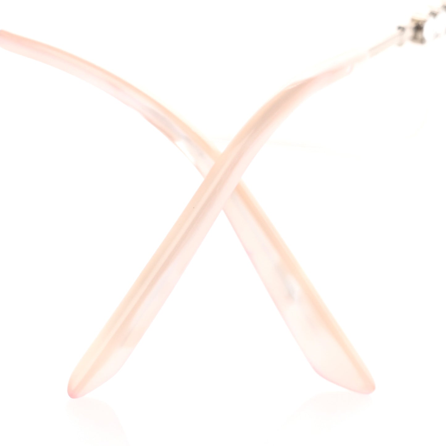 Crystal Metal Sunglasses GG0644S Gold Silver