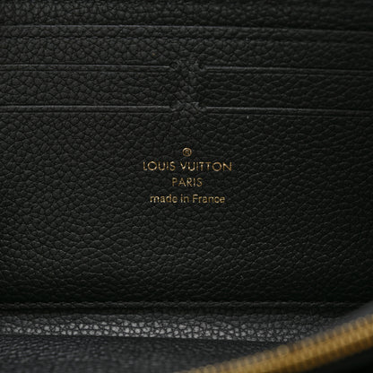 Louis Vuitton Empreinte Clemence Wallet Black 6 of 11