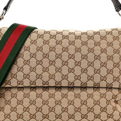 Gucci GG Monogram Large Crossbody Bag Dark Brown 7 of 9
