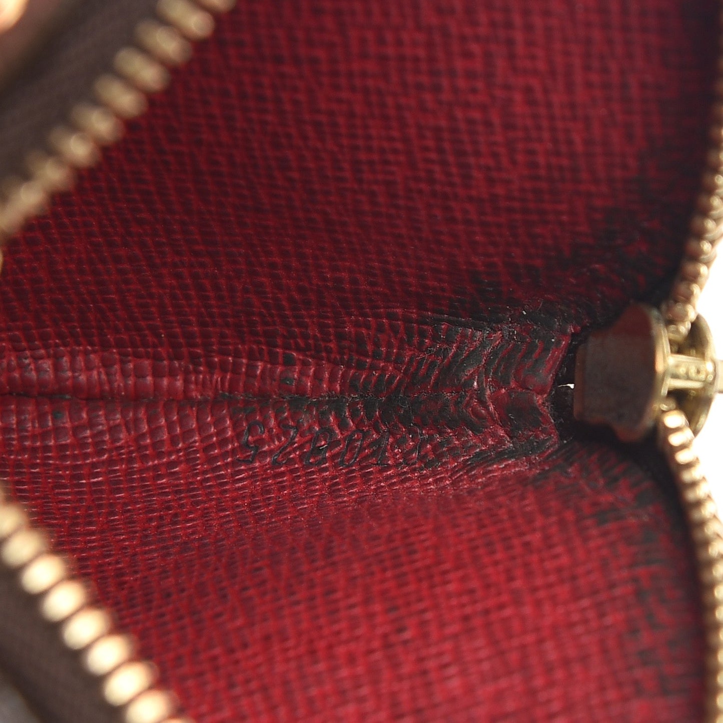 Monogram Cerises Round Coin Purse