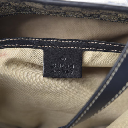 Gucci GG Supreme Monogram Large Zippered Shopping Tote Brown 6 of 17